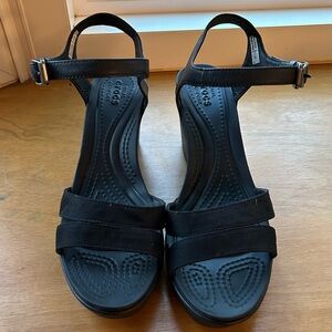CROCS Black Women's Sandals